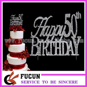 <span class=keywords><strong>50e</strong></span> <span class=keywords><strong>anniversaire</strong></span> gâteau <span class=keywords><strong>de</strong></span> <span class=keywords><strong>mariage</strong></span> Topper haute-strass argent cristal monogramme élégant décorations <span class=keywords><strong>de</strong></span> <span class=keywords><strong>mariage</strong></span> - Product Image 3