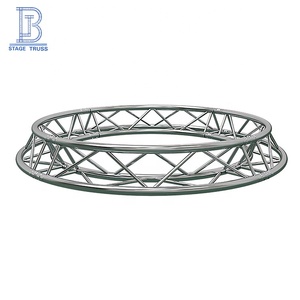 โครงถักอะลูมิเนียมสำหรับติดตั้งไฟทรงกลม โครงถักแบบมีขาตั้งสำหรับโคมไฟ โครงถักสำหรับกล่องไฟ - Product Image 3