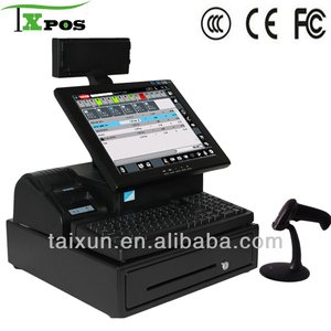 Top quality supermarket pos system/tactile box register/cash machine - Product Image 1
