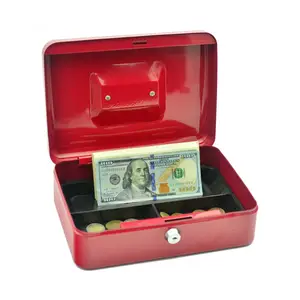 फैक्टरी सर्वश्रेष्ठ उत्पादों आयात करने के लिए करने के लिए संयुक्त राज्य अमेरिका मिनी सुरक्षा पैसे सुरक्षित बॉक्स सुरक्षा नकद पैसे बॉक्स पोर्टेबल नकद सुरक्षित बॉक्स