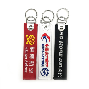 <span class=keywords><strong>Portachiavi</strong></span> in Tessuto Personalizzato AI-MICH di Alta Qualità <span class=keywords><strong>con</strong></span> Ricamo di Testo, Gadget Promozionale Novità - Product Image 6