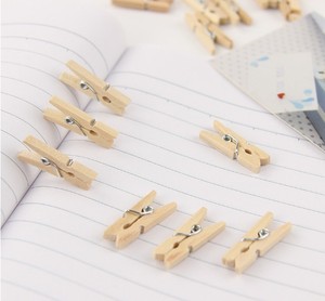 2.5 cm Mini Natural <strong>Wooden</strong> <strong>Pegs</strong> - Product Image 2