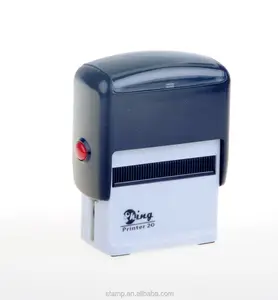 2024 Factory plastic rubber material paid custom self-inking stamp machine