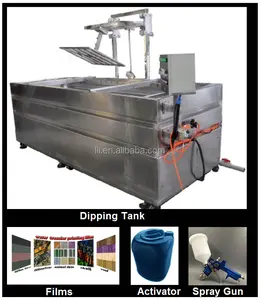 2.4m hydrographic water transfer printing machine tank with good price dipping arm printer