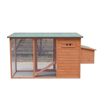 Cage à poulets en bois pour jardin extérieur