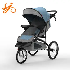 2023 new push pram 3 big wheels stroller for child / baby stroller european style