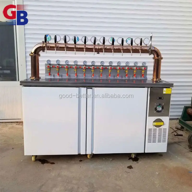 GB103053 paslanmaz çelik küçük modeli bira dokunun duvar kegerator tutan can 12pcs 1/6 ince fıçı