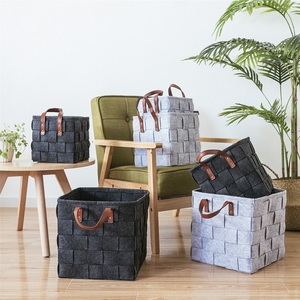 <span class=keywords><strong>Cesta</strong></span> de almacenamiento de fieltro de árbol artificial de decoración al por mayor de China - Product Image 1