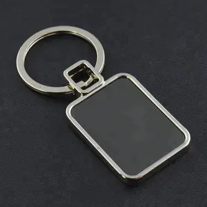 Porte-clés OEM en promotion, 1 pièce, forme ovale avec Logo imprimé des deux côtés, cadeau