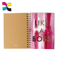Cahiers personnalisés en papier A4, couverture souple, lignes noires, design OEM, vente en gros