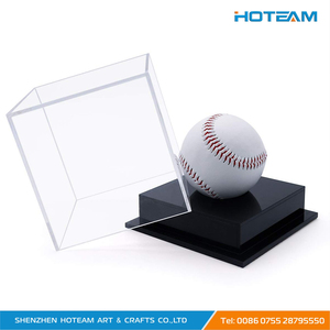 Acrylic Baseball Holder <strong>Display</strong> <strong>Case</strong>/<strong>Plexi</strong> Cube Basketball Holder/Clear Acrylic Football <strong>Display</strong> Box