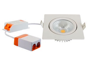 <span class=keywords><strong>Spot</strong></span> LED encastré carré Connecteur rapide Installation rapide Projecteur LED 2700K pour la maison - Product Image 2