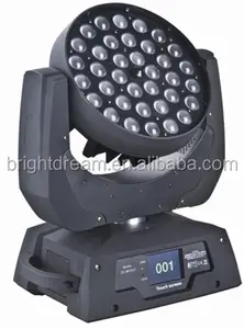 Rgbw zoom 36x10 w 4in1 led moving head wash ligh led zoom moving head light pour wholsale prix