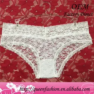 Bestway femminile undies white lace mutande donne vedere attraverso intimo per le signore