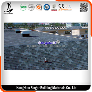 ASTM Estándar Gótico Asfalto <span class=keywords><strong>Tejas</strong></span>, Betún <span class=keywords><strong>Tejas</strong></span> De Madera Casa - Product Image 2