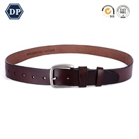 Vente en gros de haute qualité ceinture large en cuir d'affaires décontractée colorée hommes