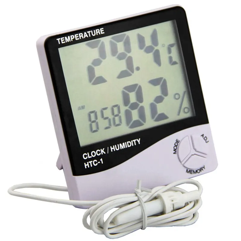 SE-HTC-1 Bas prix pour promouvoir les ventes intérieur extérieur thermomètre baromètre avec horloge et calendrier
