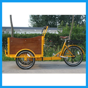 250 W Familia Inversa Triciclo De Carga Eléctrica 7 Marchas en Bicicleta a la Venta - Product Image 5