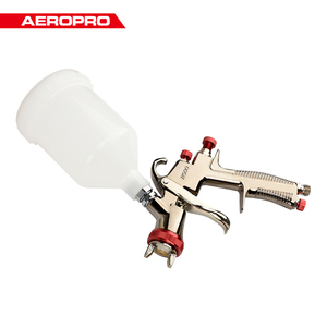 AEROPRO Car profesyonel alüminyum <span class=keywords><strong>LVLP</strong></span> püskürtme tabancası araba boyama için 600cc yerçekimi besleme endüstriyel sınıf - Product Image 5