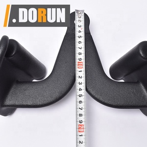 Tricep Press Down <strong>LAT</strong> <strong>Pulldown</strong> <strong>Attachment</strong>, Weight Machine Accessories, V Handle with Neoprene Coating - Product Image 4