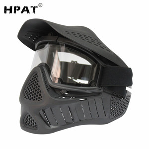 <span class=keywords><strong>Masque</strong></span> de <span class=keywords><strong>Paintball</strong></span> de gladiateur fabriqué en chine, avec double sangles élastiques, de couleur verte ou noire, New - Product Image 4