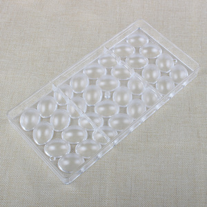 Molde de plástico para Chocolate, policarbonato, 24 cavidades, forma de olivario, PS, 15 años de fábrica - Product Image 3