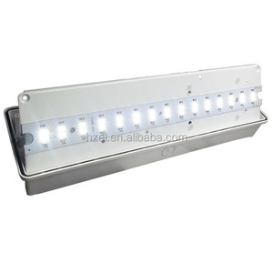 벽 마운트 충전식 배터리 팩 IP65 LED 비상 램프