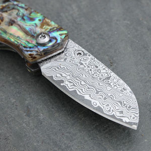 Pliant couteaux damas chasse <span class=keywords><strong>couteau</strong></span> pour camping survie <span class=keywords><strong>couteau</strong></span> de poche - Product Image 2