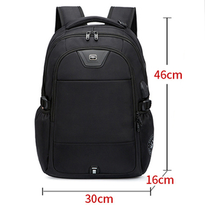 Multiples <span class=keywords><strong>poches</strong></span> USB de charge d'affaires 15.6 pouce <span class=keywords><strong>anti</strong></span> vol ordinateur portable sac à dos sac - Product Image 3
