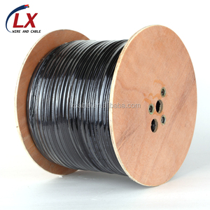 High Quality Copper Conductor RG59 CCTV Coaxial Cable with Power 0.75mm2 CCA