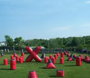 PSP oyunu için dev şişme M şekli <span class=keywords><strong>Paintball</strong></span> Bunker - Product Image 1