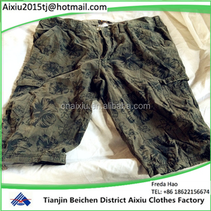 Migliore qualità utilizzato dei vestiti della signora/uomini cargo <span class=keywords><strong>pantaloni</strong></span> <span class=keywords><strong>corti</strong></span>/abbigliamento usato - Product Image 1