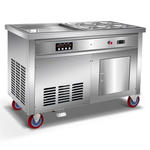 Máquina de Helado Frito Tailandés de Congelación Rápida de Guangzhou con Compresor Potente - Product Image 6