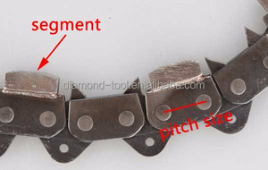 En 13236 3/8 "Gauge 0.375" Pitch Diamond <span class=keywords><strong>Chain</strong></span> Voor Betonnen Kettingzaag Kettingen - Product Image 4