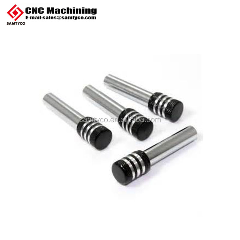 Car Door Lock Knob Pull Pins - Black Aluminum Alloy Auto Interior Decoration Parts by Samtyco | Whol