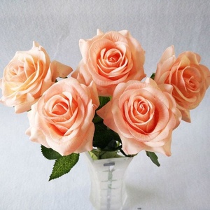 Rosa Artificial de Látex con Tacto Real de 43 cm para Bodas, Día de la Madre, Navidad, Decoración del Hogar - Product Image 2