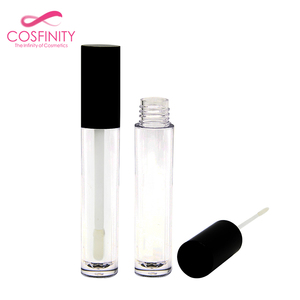 <span class=keywords><strong>2017</strong></span> nueva moda rosa impreso vacío único lindo labios plástico empaquetado cosmético lipgloss tubo - Product Image 2