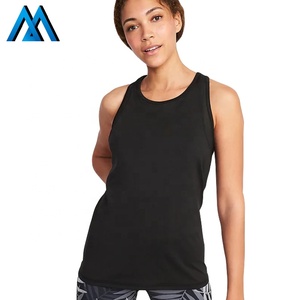 Top personalizado para <span class=keywords><strong>mujer</strong></span>, <span class=keywords><strong>camiseta</strong></span> sin mangas de Yoga en blanco - Product Image 1