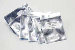 0.8-2.9mm סינטטי תגרה לבן d צבע vvs בהירות סיטונאי <span class=keywords><strong>moissanite</strong></span> יהלומי אבנים loose עגול קטן <span class=keywords><strong>moissanite</strong></span> - Product Image 3