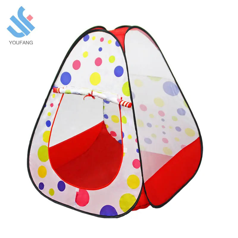YF-W1119 portable baby play house pop up tepee tent kids outdoor camping set ocean ball play house children play tent