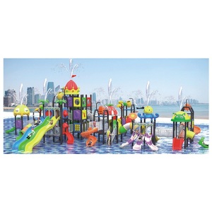 Trẻ Em Funnny Mùa Hè Chơi Đất Nhựa Hồ Bơi Trượt Nước Ngoài Trời Công Viên Trượt Trẻ Em Sân Chơi Ngoài Trời Thiết Bị - Product Image 4