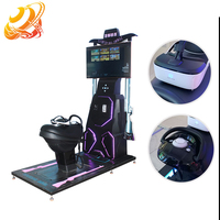 Nouveau simulateur de chevaletement 9D VR Dragon World avec vibrations mécaniques pour centres commerciaux intérieurs