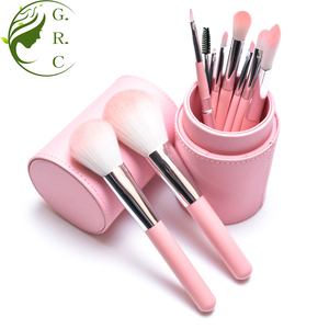 Profesional de <span class=keywords><strong>maquillaje</strong></span> cepillos limpiador cosmético Etiqueta Privada hacer de cepillo Rosa 10pcs cepillo de <span class=keywords><strong>maquillaje</strong></span> - Product Image 6