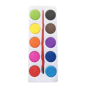 Prezzo basso acquerelli vernice set ASTM EN71 certificato acquerello 10 colori acqua compresse di colore - Product Image 4