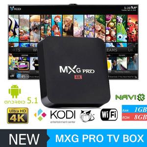 Nuevo diseño hevc quad core MXG pro android tv box android tv box mxg pro canales mxg pro s905 cuadro <span class=keywords><strong>de</strong></span> tv android 5.1 - Product Image 2