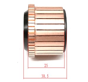 OD40 * ID15 * H30.5-28บาร์ Commutator สำหรับเครื่องบดมุมเครื่องมือไฟฟ้ากระดองมอเตอร์คุณภาพสูงและตัวอย่างฟรี - Product Image 2