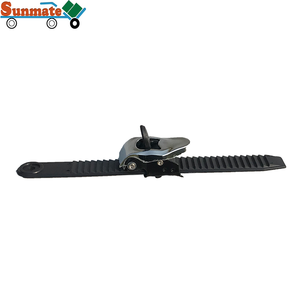 Fixations de snowboard Sunmate SM-BK-01 à boucle à cliquet réglable, épaisseur 5 mm, acier inoxydable et plastique, pour hommes, <span class=keywords><strong>freestyle</strong></span> en plein air - Product Image 4