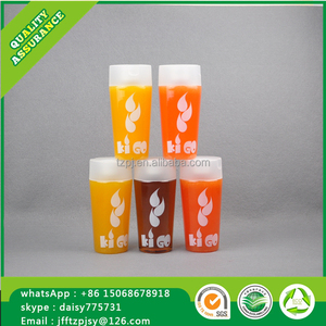 Qualité supérieure Étiquette Personnalisée Bouteille de <span class=keywords><strong>Vin</strong></span> <span class=keywords><strong>Carafe</strong></span> En Plastique Tasses Avec Couvercles - Product Image 2