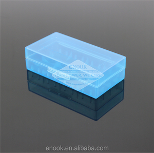 الجملة enook <span class=keywords><strong>2</strong></span>*18650/4*18350 البطارية البلاستيك القضية 18650 بطارية حامل - Product Image 1