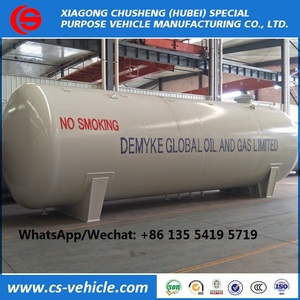 Vente chaude Réservoir GPL 80CBM 80000 Litres 40 TONNES 40 Tonnes 80000 Litres 80M3 40 Tonnes Réservoir de stockage GPL pour le Nigéria - Product Image 4